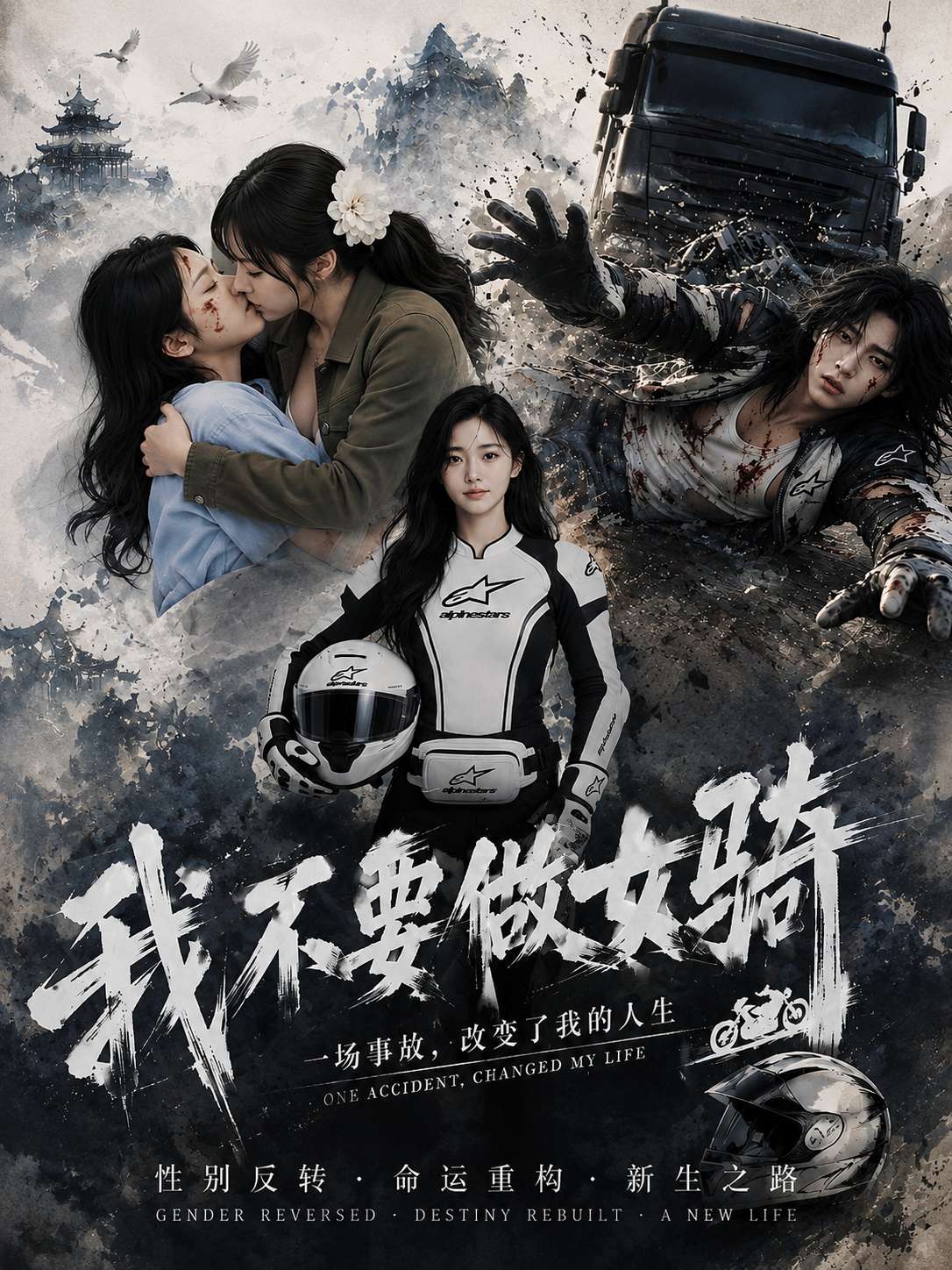 我不要做女骑海报