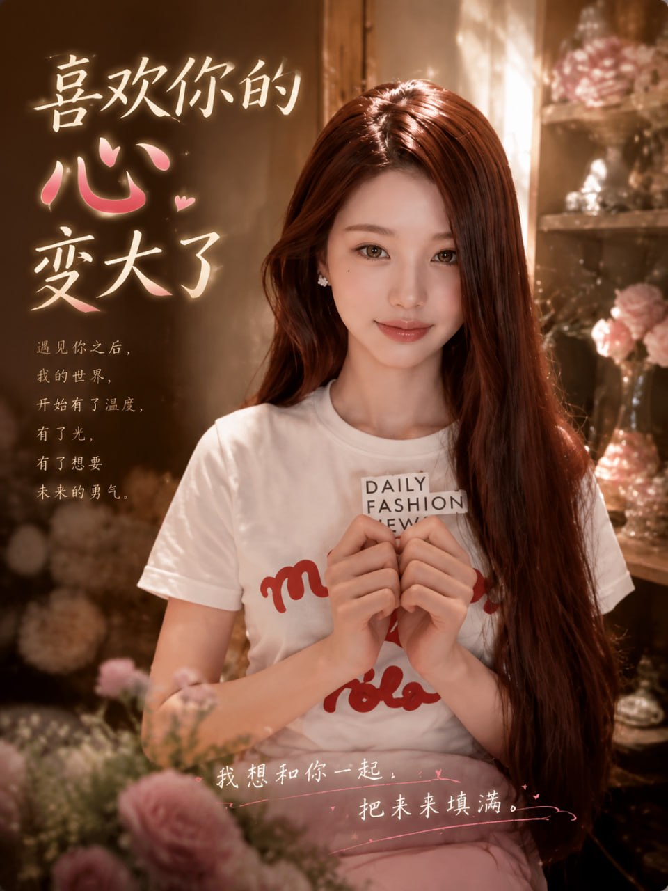 喜欢你的心变大了海报