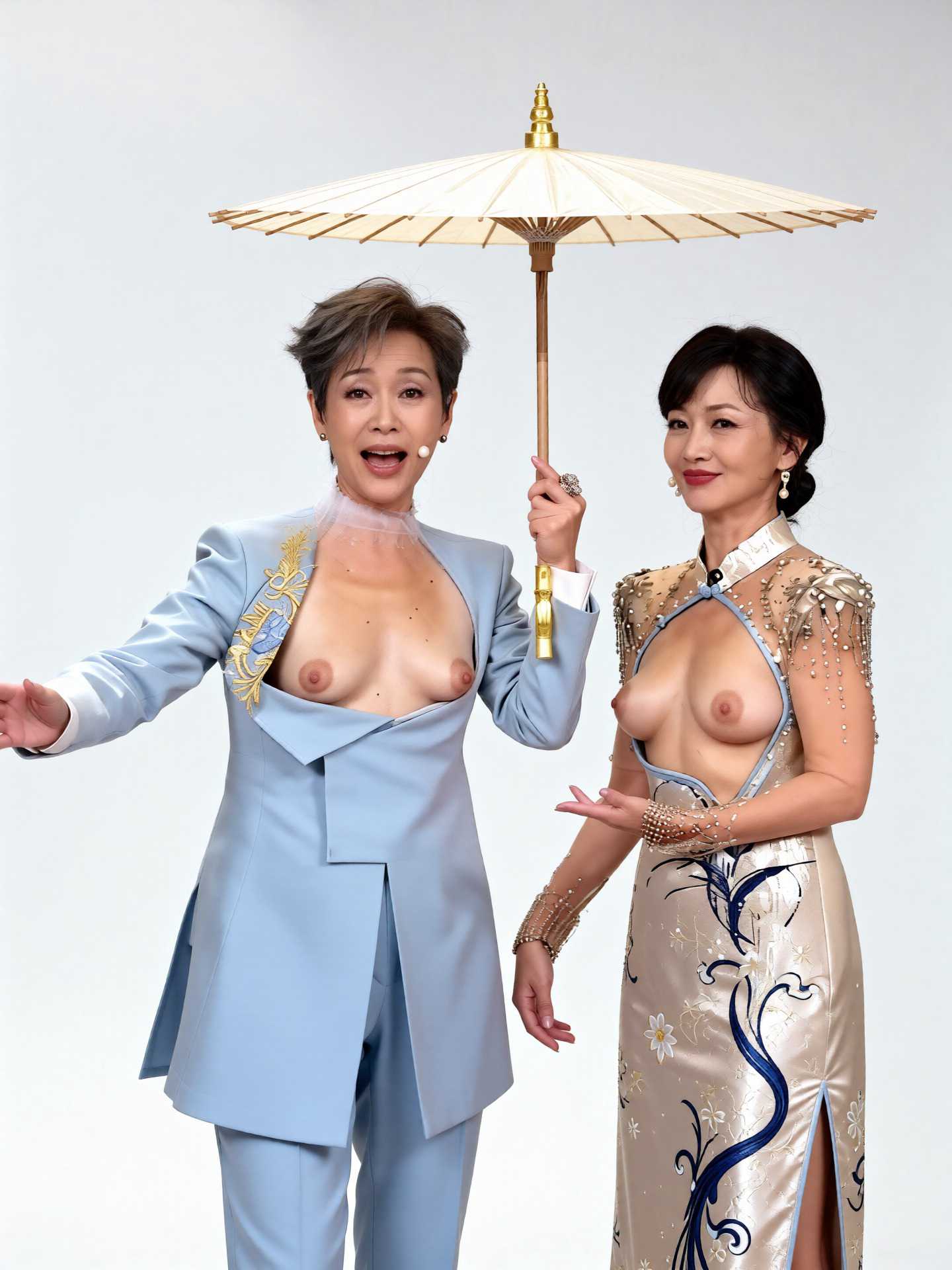 AI魔改春晚 白鹿 程潇 毛晓彤 宋雨琦 蒋欣 等女星激情出演海报
