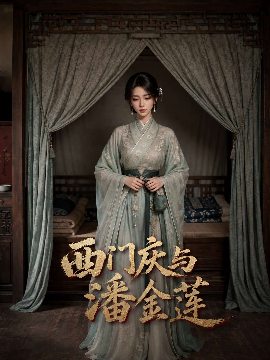 西门庆与潘金莲海报