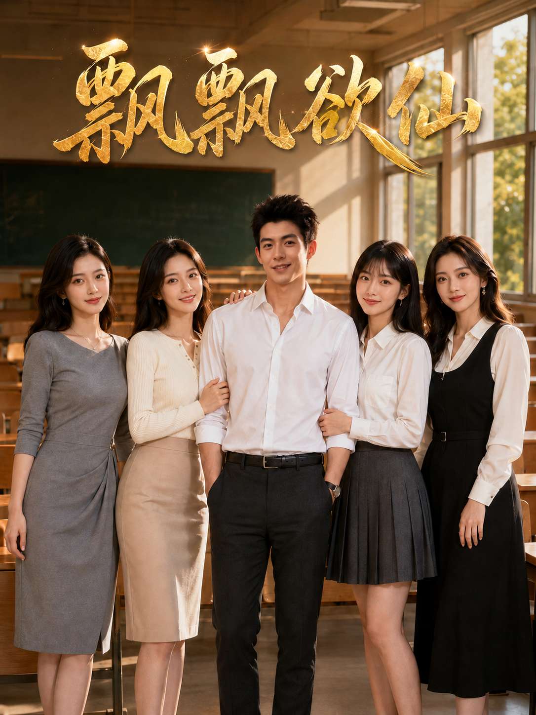 飘飘欲仙：富二代征服校园母狗海报