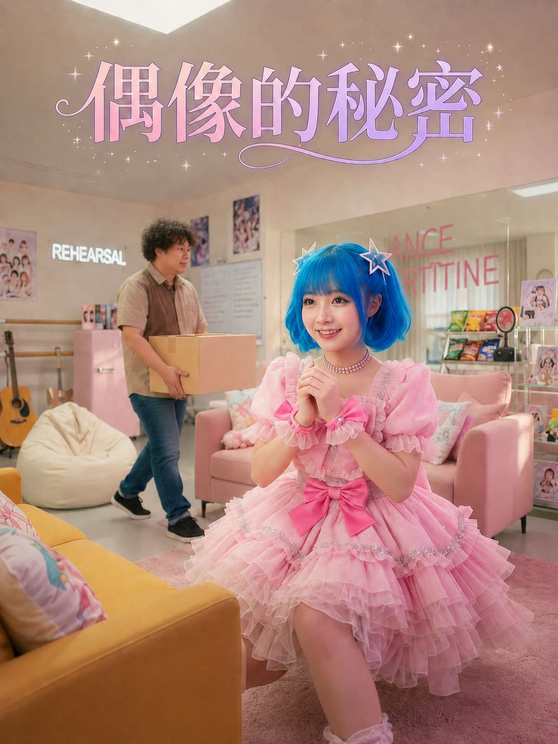 偶像的秘密海报