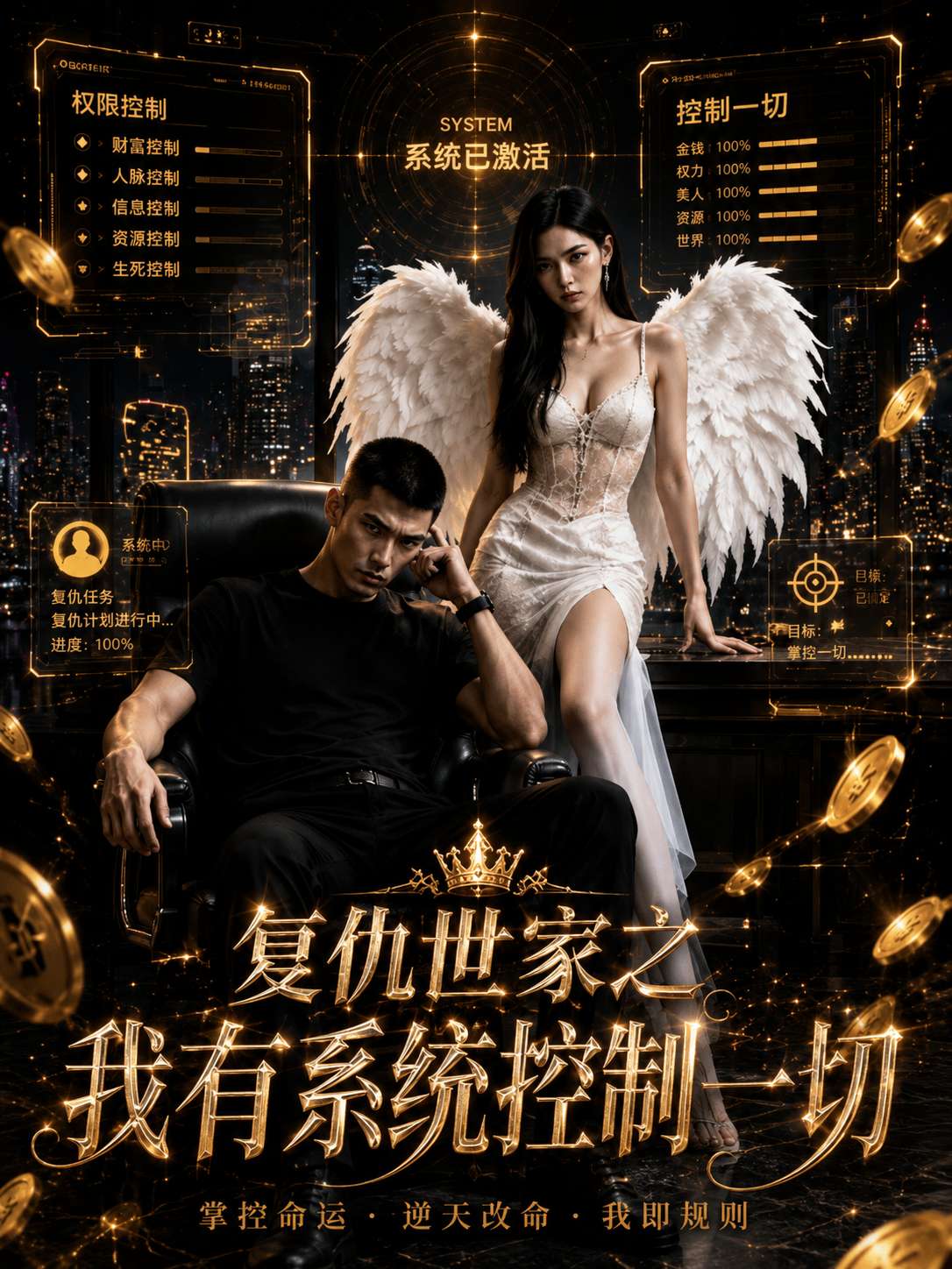 复仇世家之我有系统控制一切海报