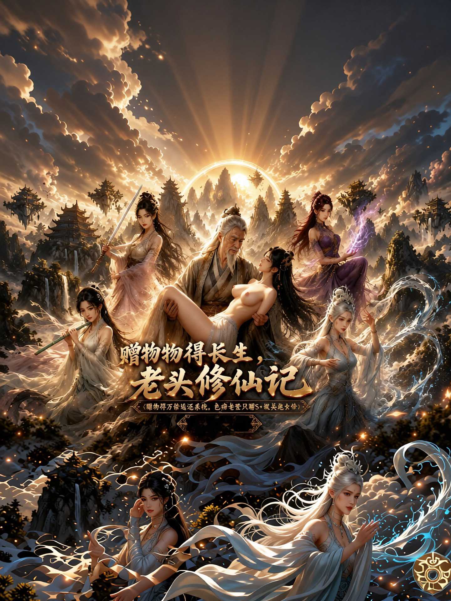 老头修仙记海报