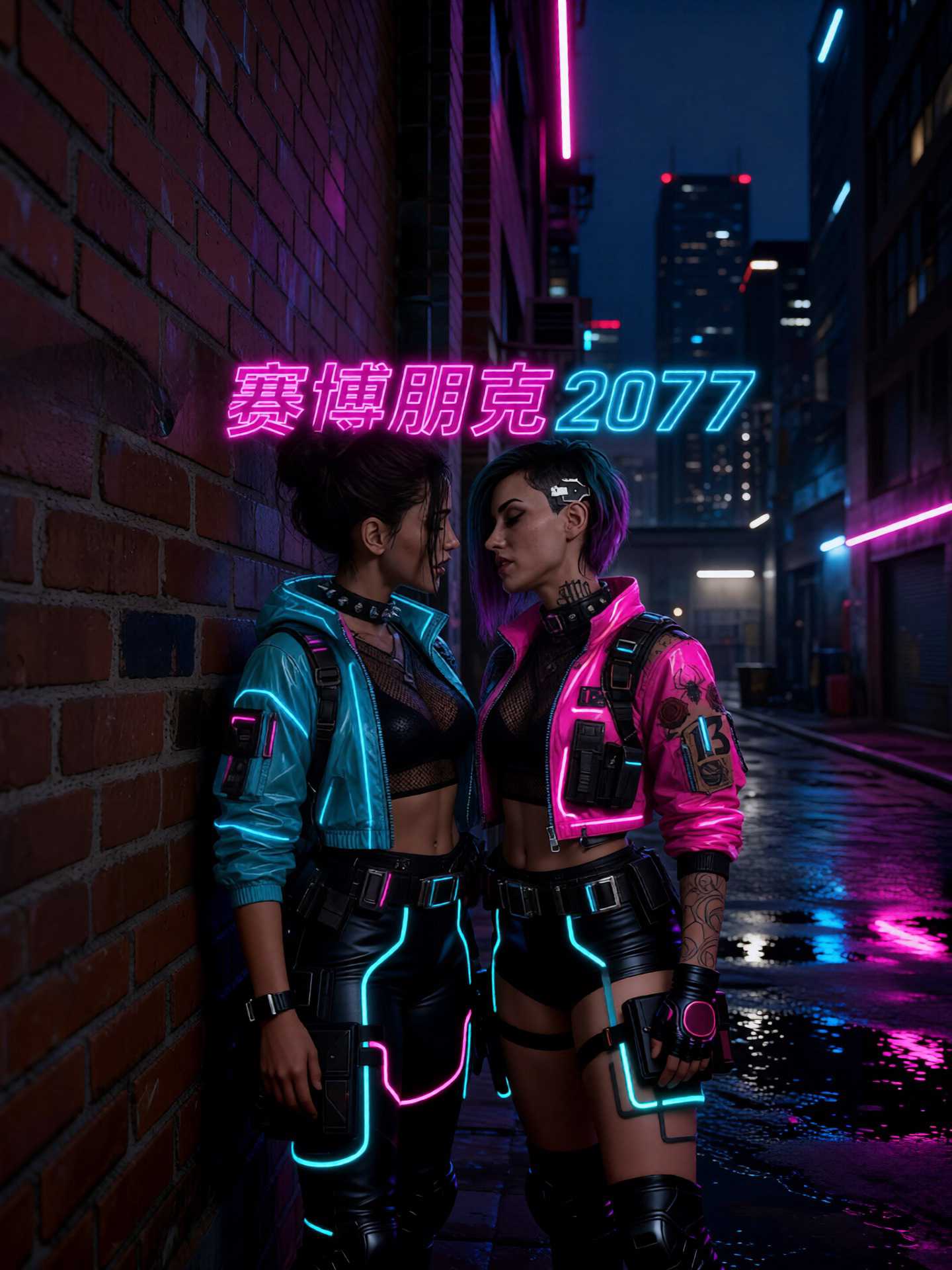 赛博朋克2077海报