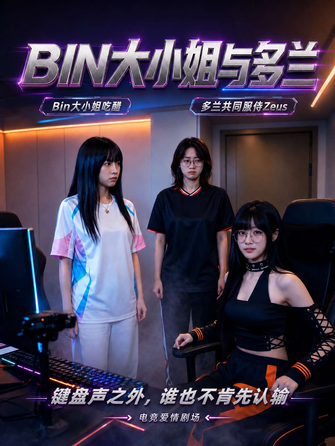BIN大小姐与多兰海报