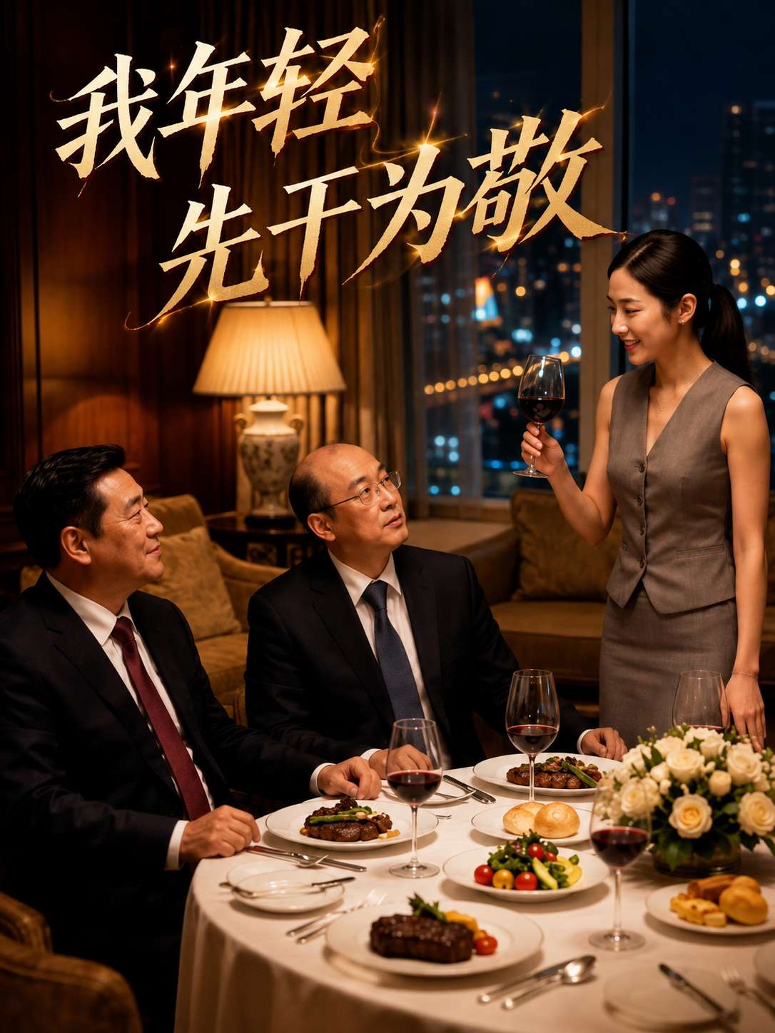 我年轻先干为敬海报
