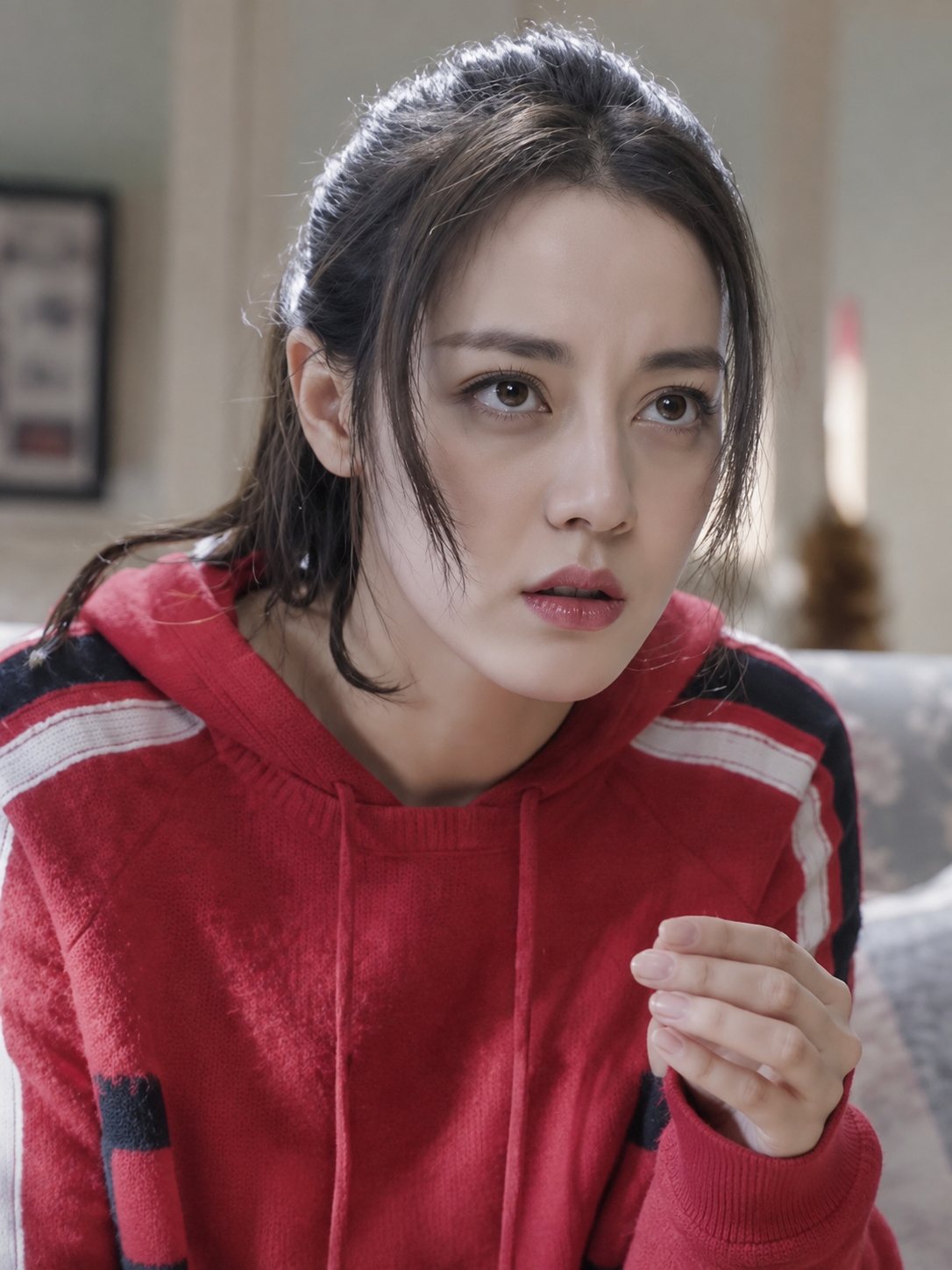 AI魔改一千零一夜 国民女神迪丽热巴激情打炮海报
