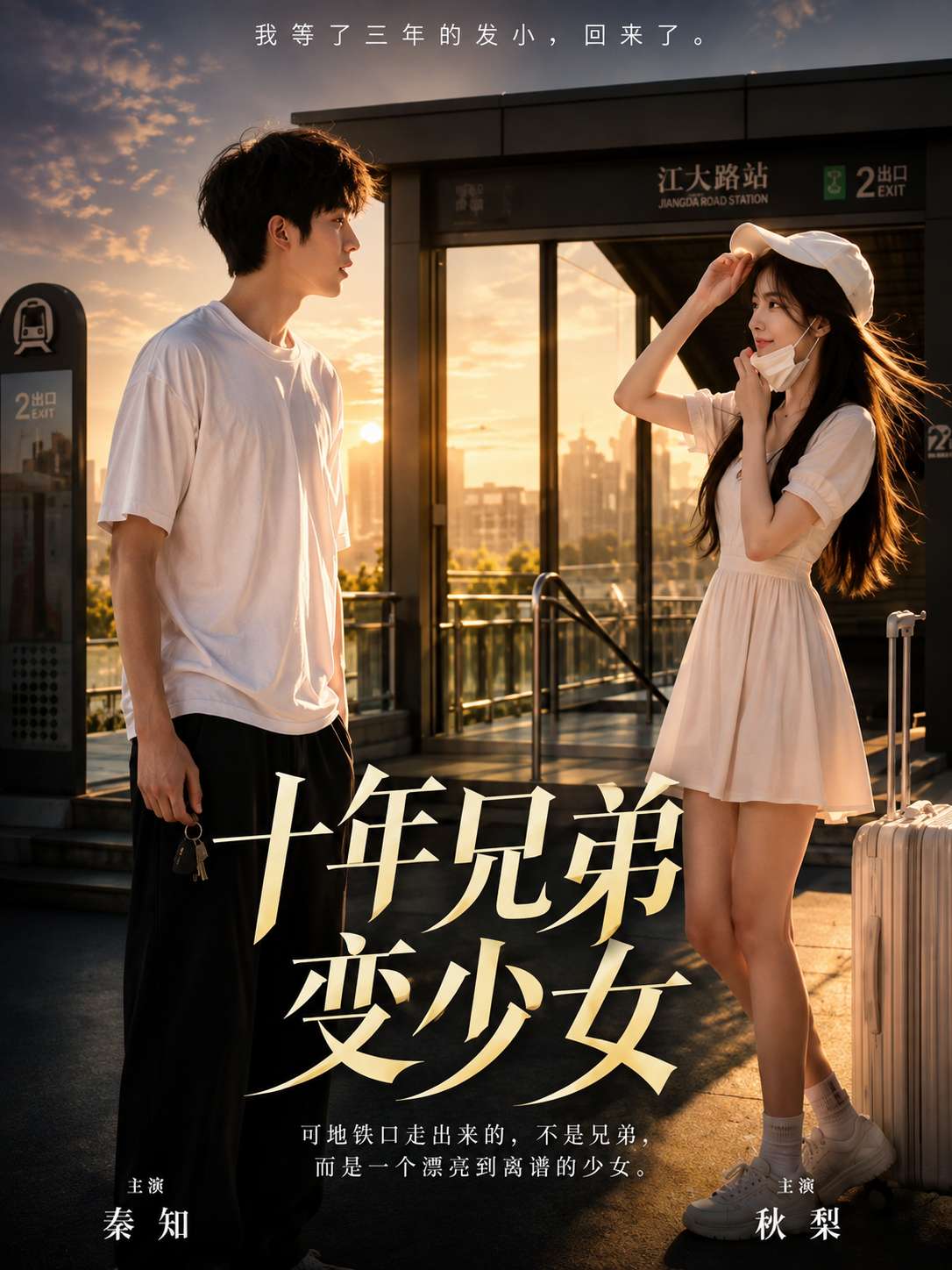 十年兄弟变少女海报