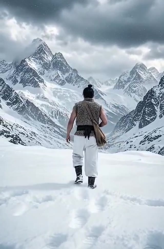 雪山救狐狸