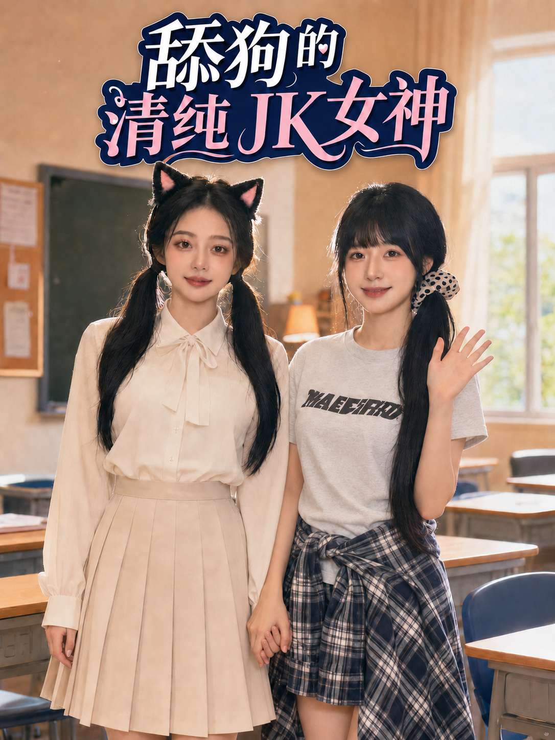 舔狗的清纯JK女神海报