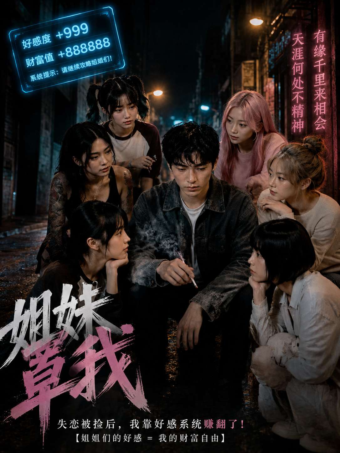 姐妹罩我海报