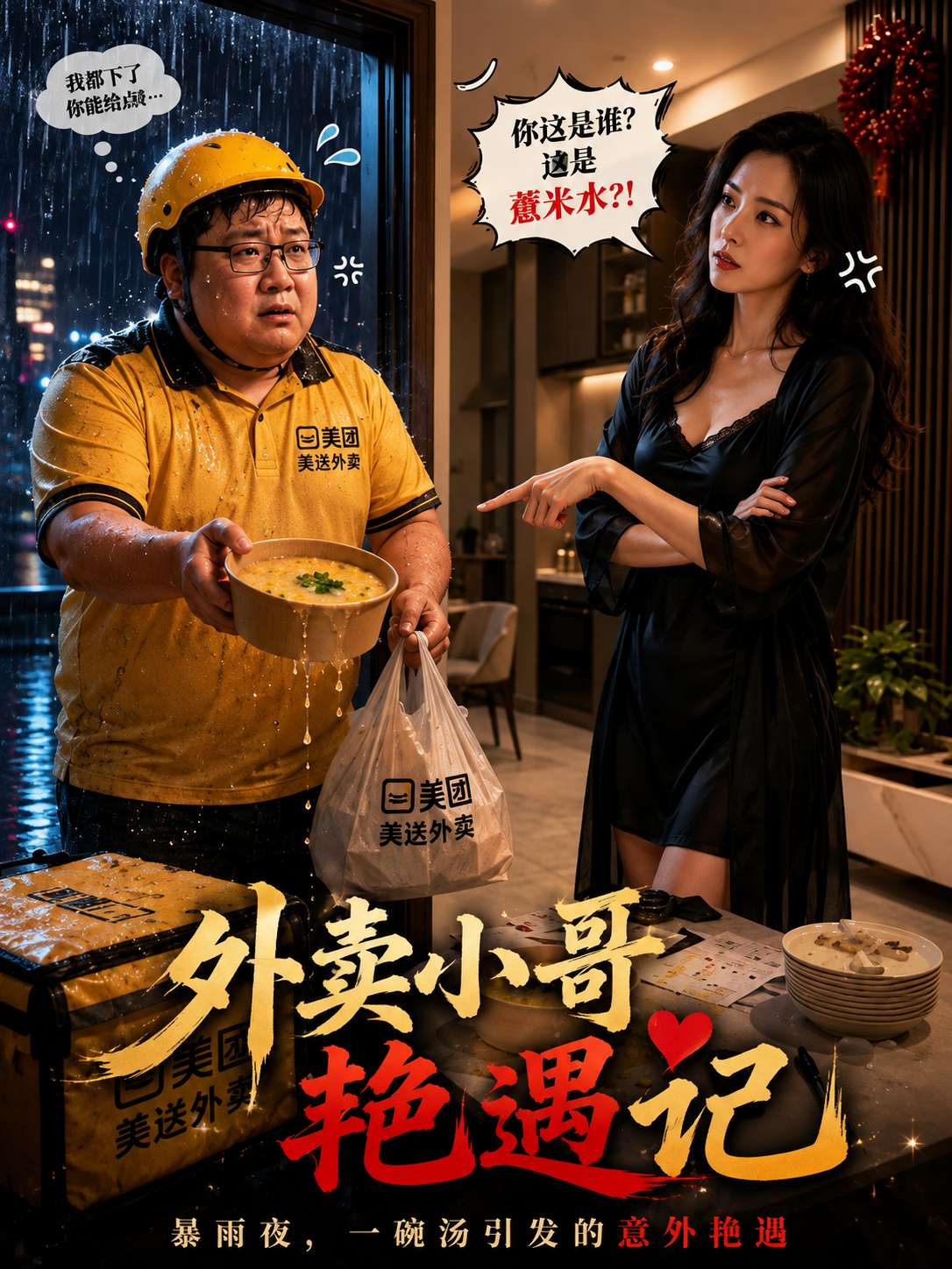 外卖小哥艳遇记海报