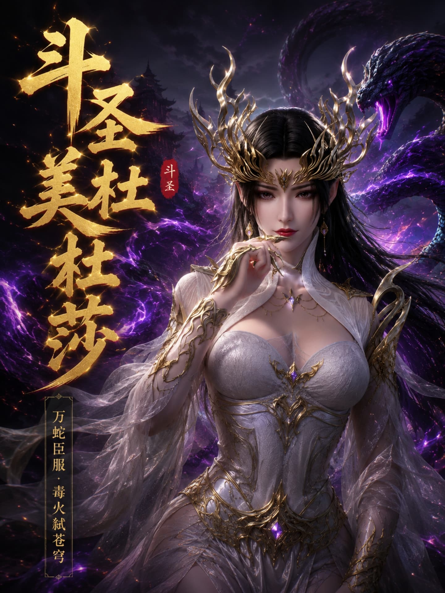 斗破苍穹之斗圣美杜莎海报