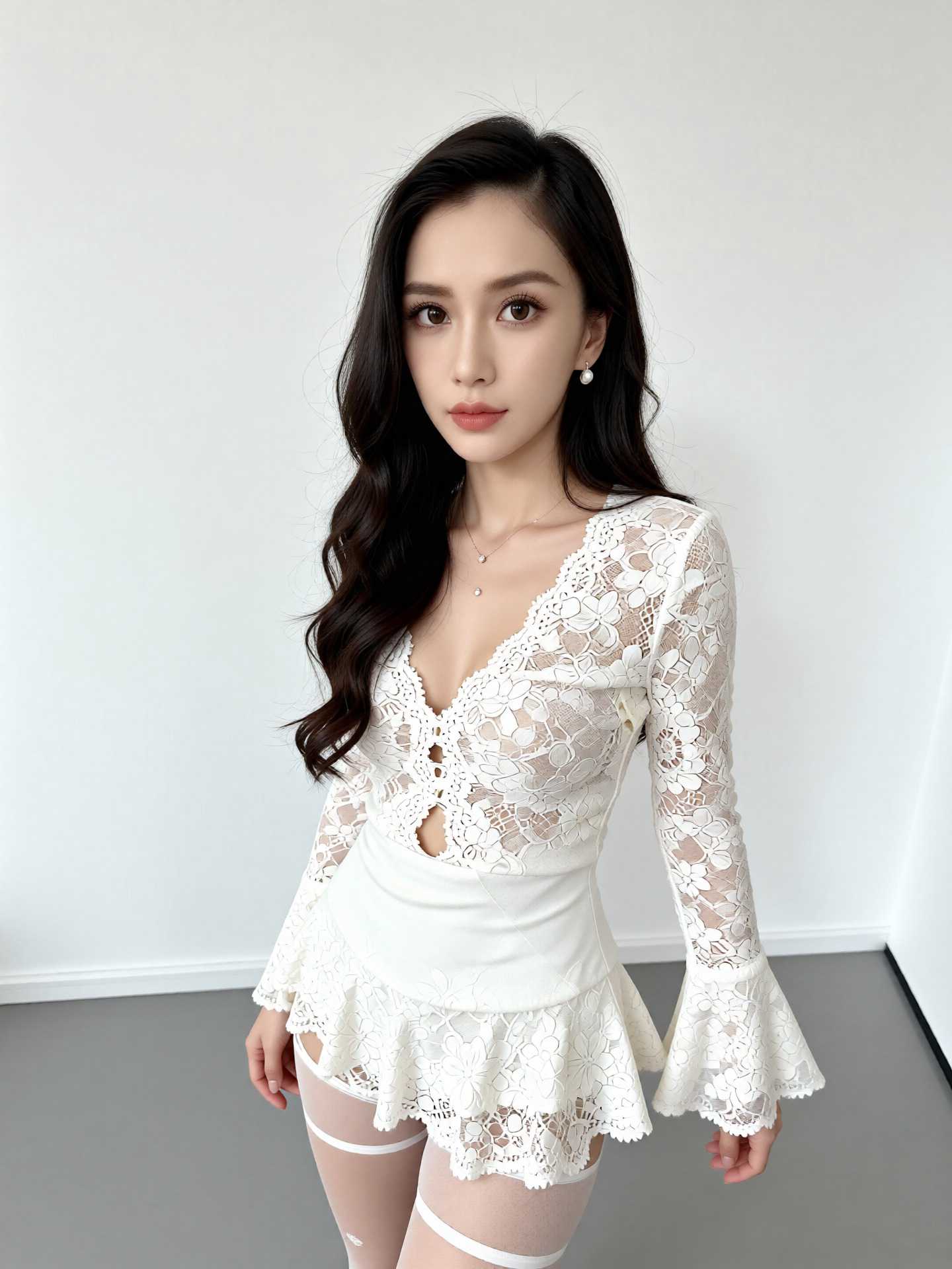 AI魔改催眠手机 骚妇杨颖给你手交海报