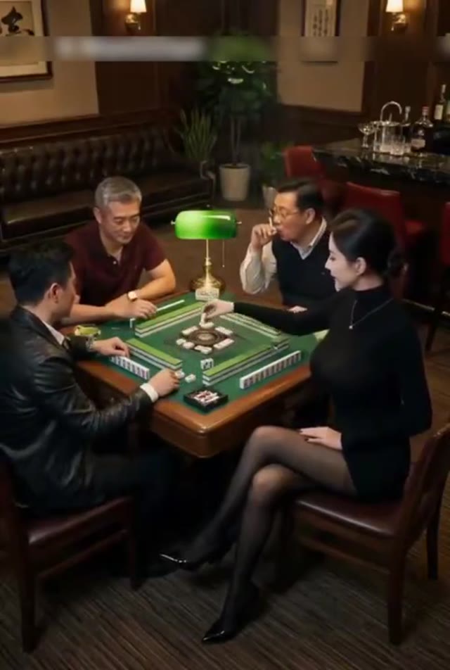 棋牌室的美女老板