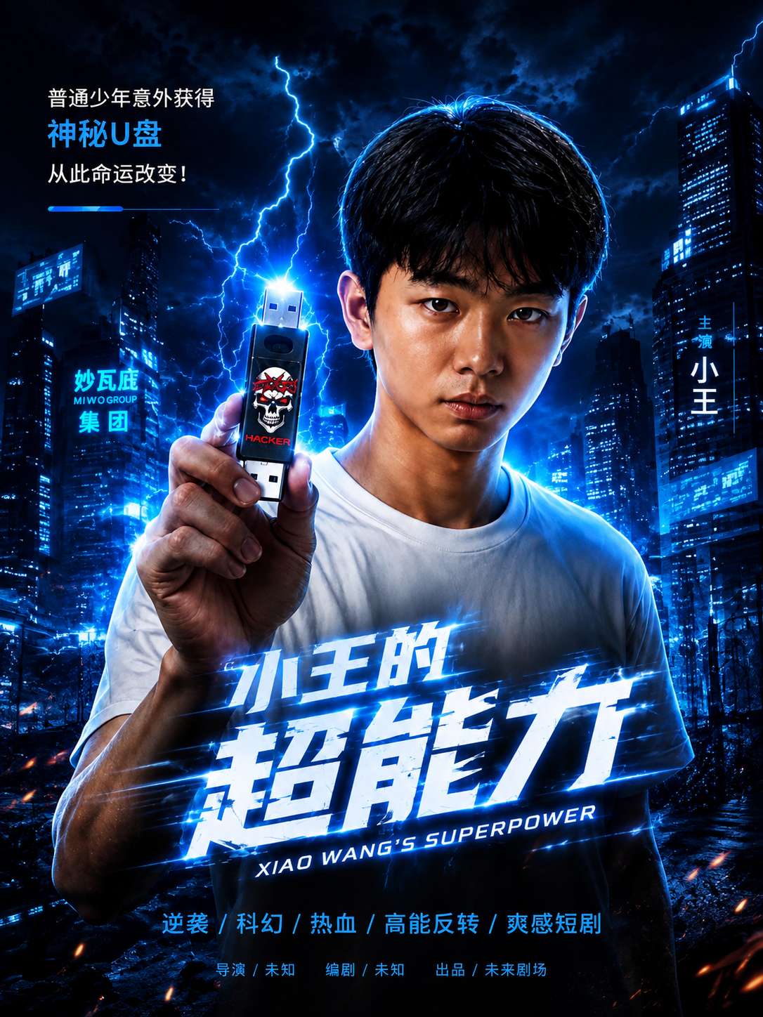 小王的超能力海报