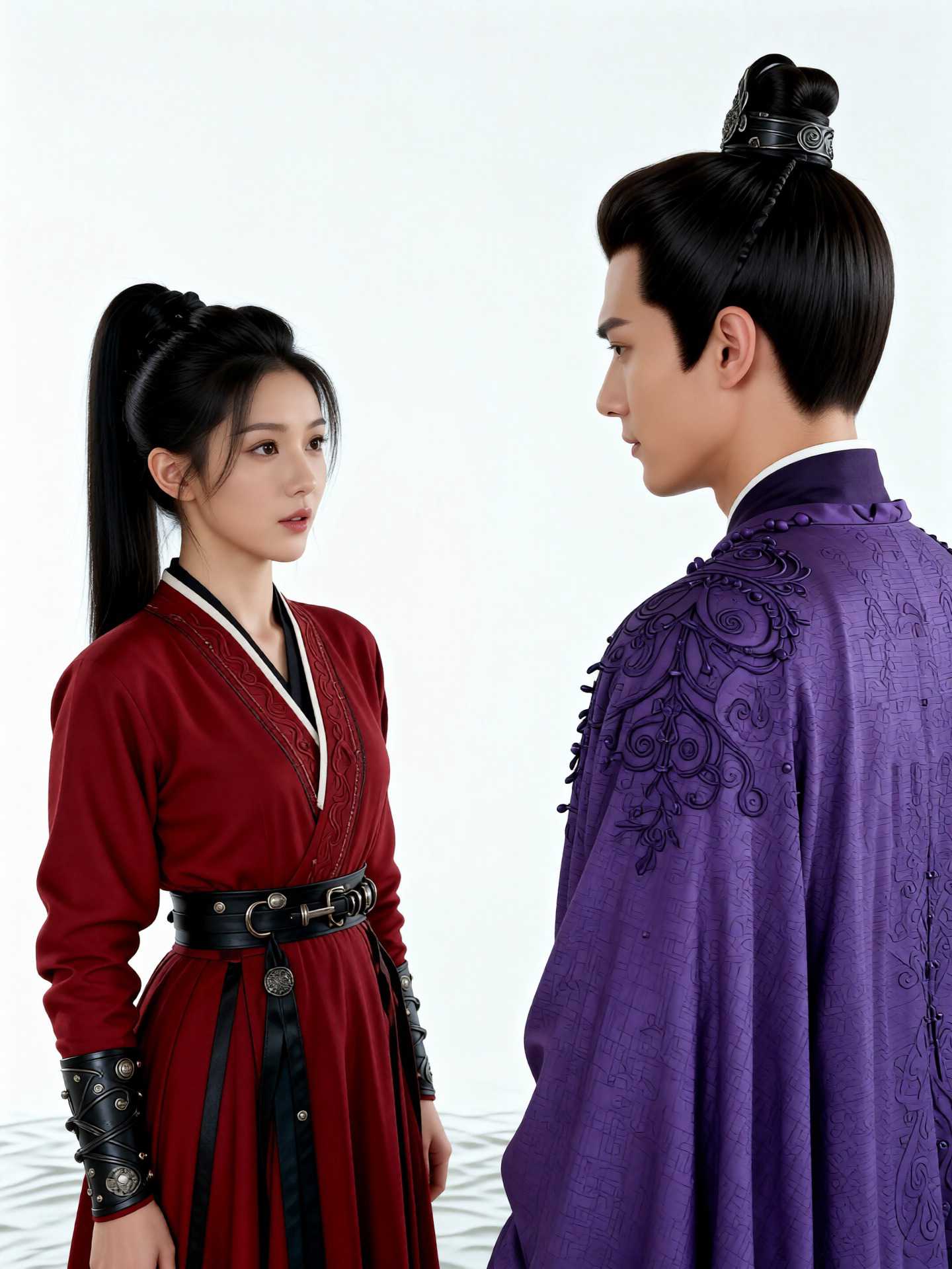 AI魔改电视剧《逐玉》海报